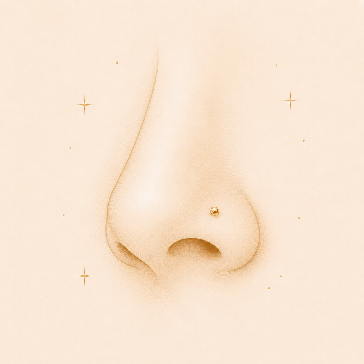 Nostril Nasenpiercing